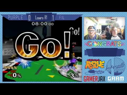 Jax Smash Weekly 1/26 - Purple(Jigglypuff) Vs Fil(Fox) - Melee Losers R1