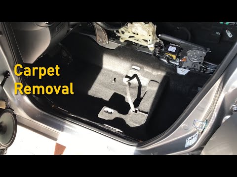 How to Remove a Carpet - Mazda 2 Skyactiv / Demio