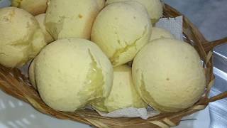 PÃO DE QUEIJO COM MASSA DE BATATA RAPIDO E FÁCIL