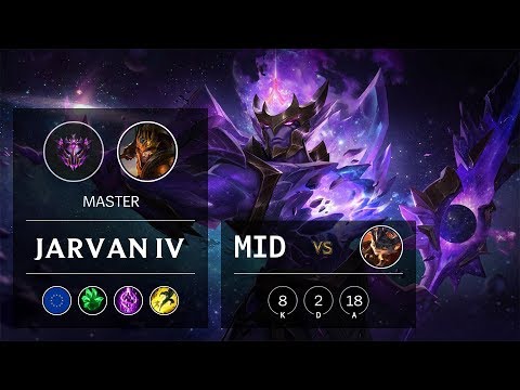 Jarvan IV Mid vs Rumble - EUW Master Patch 9.22
