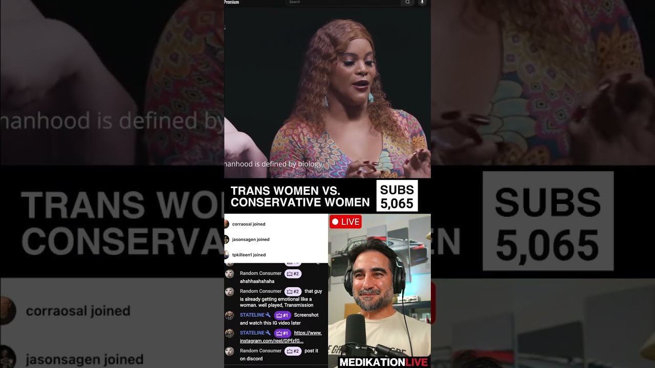 🔴  Medi is LIVE: Evening Stream - Trans Women vs Conservative Women