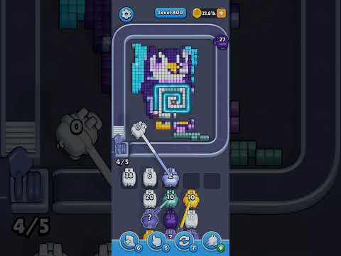 Pixel Flow Level 800 Walkthrough