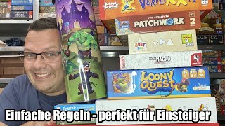 Einfache Spiele für Gelegenheitsspieler bzw. Nichtspieler - kleine Auswahl