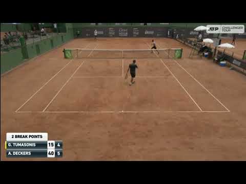 Gabriel Tumasonis (BRA) vs Alec Deckers (NED), Blumenau challenger, Brazil, Q1