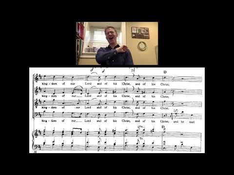 Hallelujah Chorus (Handel) - Bass practice