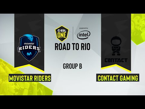 CS:GO - Movistar Riders vs. c0ntact Gaming [Nuke] Map 1 - ESL One Road to Rio - Group B - EU
