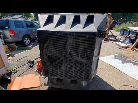 Working on my portacool evaporative fan