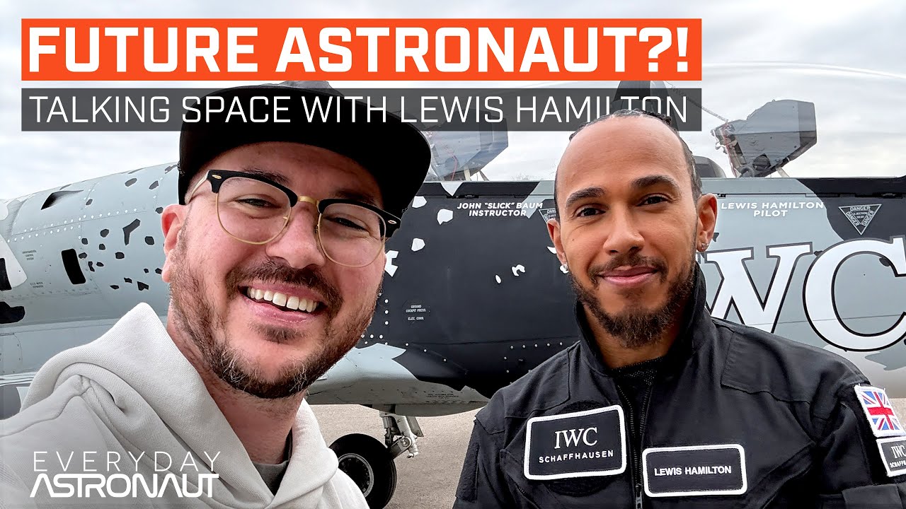 Lewis Hamilton: Future Astronaut?! A conversation about space with an icon!