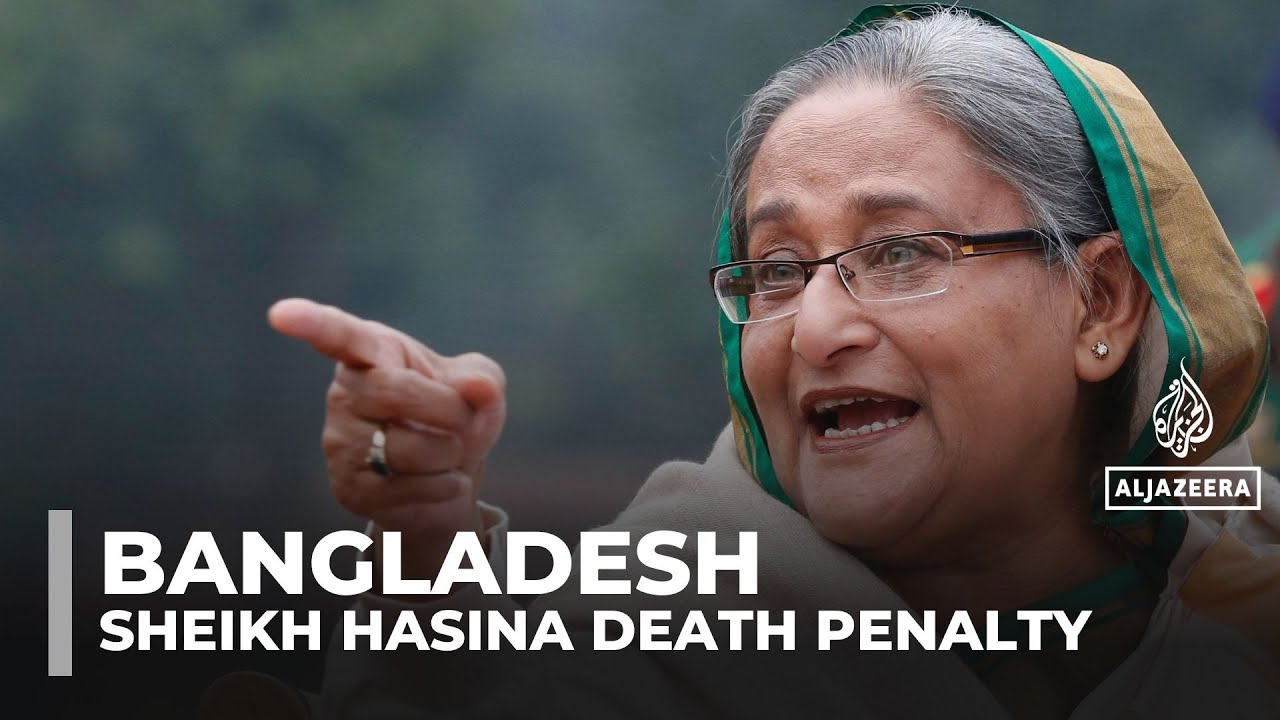 Bangladesh tribunal sentences fugitive ex-PM Sheikh Hasina to death