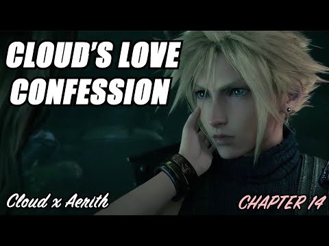 Romantic Confession Between Cloud & Aerith - Final Fantasy VII Remake (Dream Sequence)
