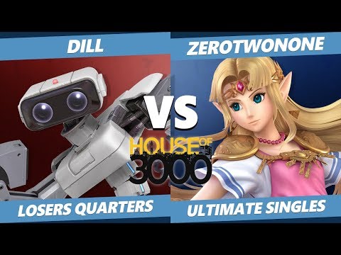 Smash Ultimate Tournament - ZeroTwoNone (Zelda) Vs. Dill (ROB) SSBU Xeno 193 Losers Quarters