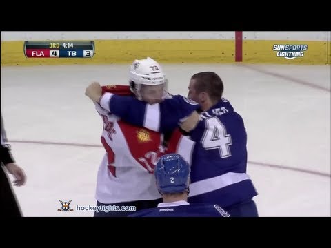 Alex Petrovic vs Vincent Lecavalier Apr 27, 2013