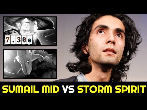 SUMAIL Mid vs Storm Spirit — Double Networth 100% Outplay