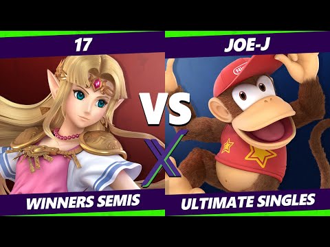 S@X 351 Winners Semis - 17 (Zelda) Vs. Joe-J (Wolf, Diddy Kong) Smash Ultimate - SSBU