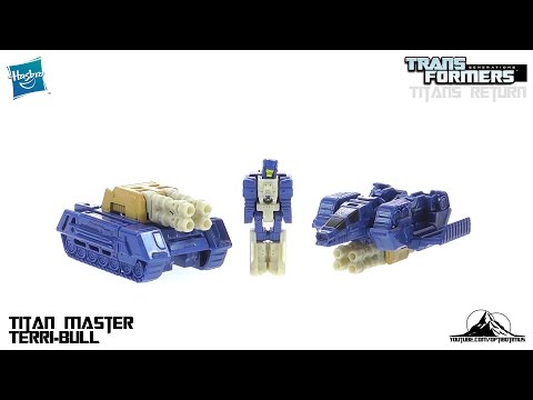 Transformers Titans Return Titan Master TERRI-BULL Video Review