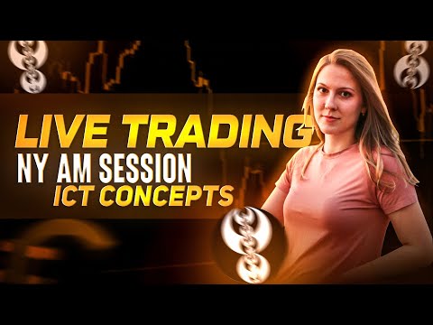 +$4000 Day Trading the NY AM Session Using ICT Concepts