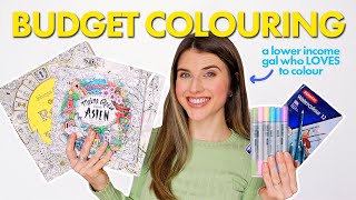 How to BUDGET SHOP for Colouring Books & Supplies // Shop with Me! 🛍️
