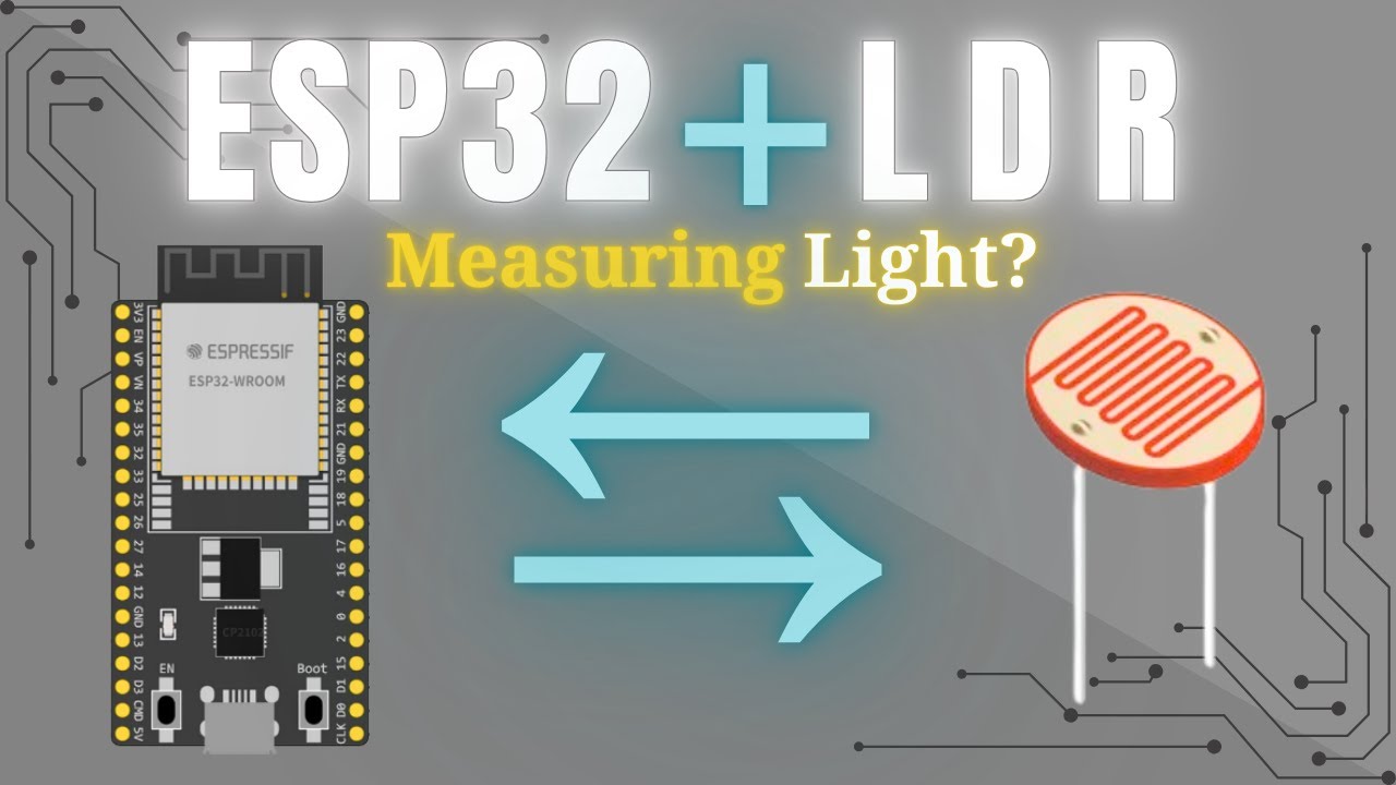 How to Use an LDR with a ESP32 / Arduino (Simple Light Sensor Tutorial)