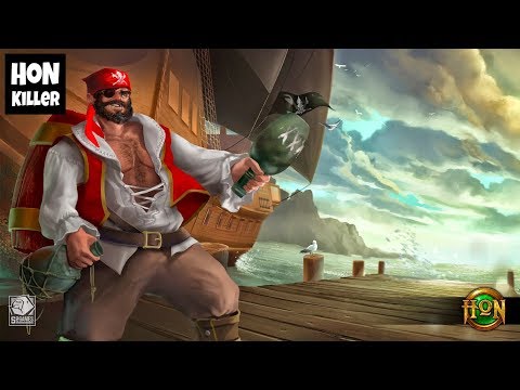 HoN Drunken Master Gameplay - GrimmJaquez` - 650 GPM