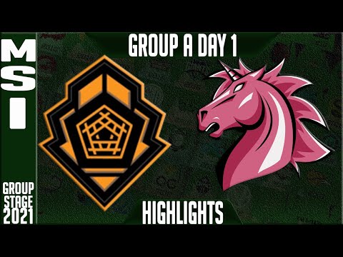 PGG vs UOL Highlights | MSI 2021 Day 1 Group A | Pentanet.GG vs Unicorns of Love