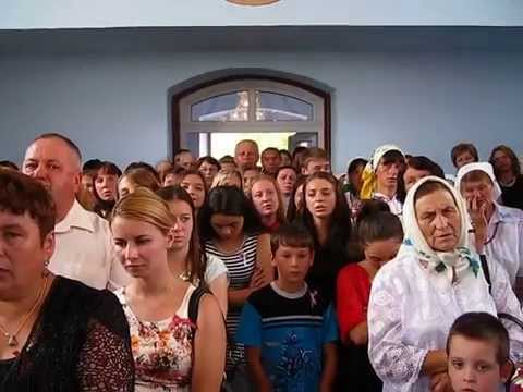 Sfințirea bisericii romano catolice din satul Pleșa