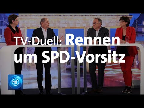 Stichwahl im Rennen um SPD-Vorsitz beginnt