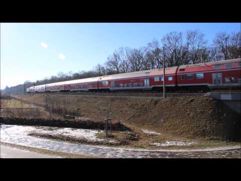 RB-Leipzig Sonderzug mit 2 BR 143  in Dessau (1/2)