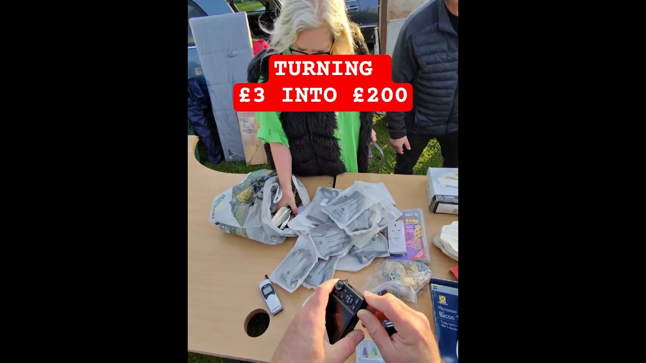 Turning £3 into £200 Digital Camera Edition