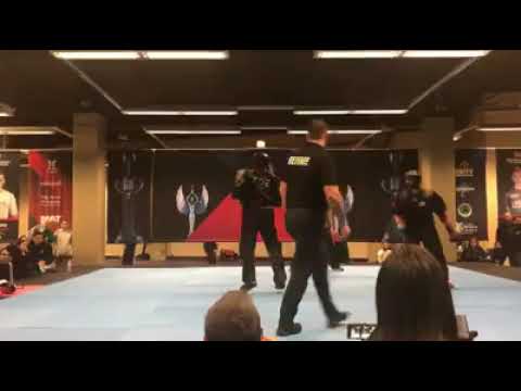 Kam Dawson vs Chance Turner - Point Fighting  AKA Warrior Cup -