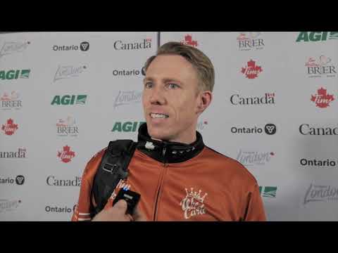 Media Scrum - Draw 8 - 2023 Tim Hortons Brier