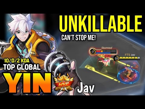 YIN BEST BUILD 2023 | TOP GLOBAL YIN GAMEPLAY | MOBILE LEGENDS✓