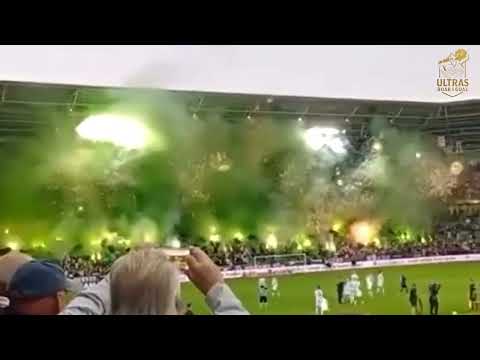 Groene hel in Euroborg 🔥💚 FC Groningen fans met pyro show en krankzinnige sfeer!
