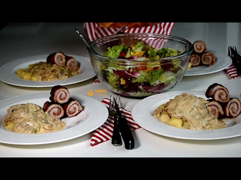 Umak od gljiva šampinjona i rolana svinjetina kare ili kremenadli bez kosti - Sašina kuhinja