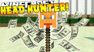 Minecraft: HeadHunter Plugin! (Player Head for Money!)