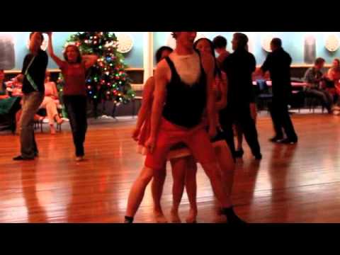 Siamese Twins! Dunedin Ceroc Xmas 2012