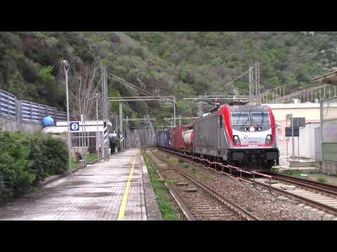 TCS IN SPLENDIDA LUCE A SCILLA E STROMBAZZATA DI E494 FINALE!!