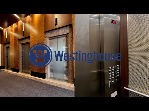 Tall Westinghouse Traction Elevators - 101 Mission St - San Francisco, CA