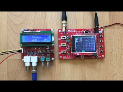 DSO138 D.I.Y. Oscilloscope and DDS Function Signal Generator Module DIY Kit from Banggood.com