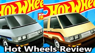 1986 Toyota Van 2022 & 2023 Hot Wheels Review The No Swear Gamer