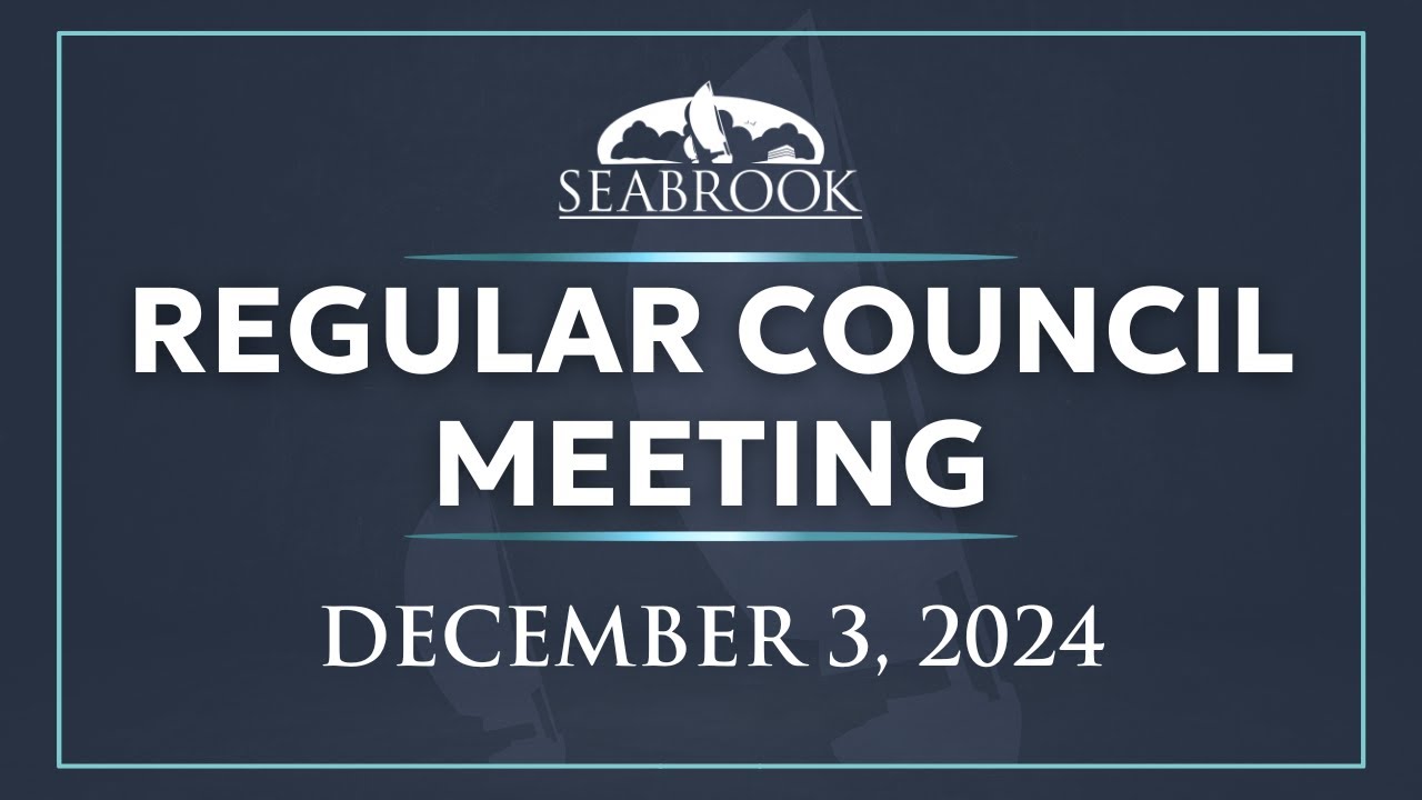 December 3, 2024 Regular City Council Meeting