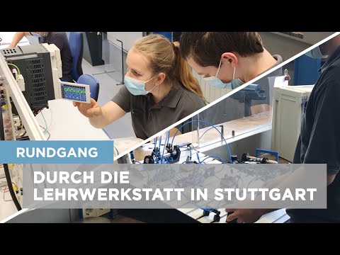 Gewerbliche Ausbildung bei Coperion – Rundgang durch die Lehrwerkstatt am Standort Stuttgart