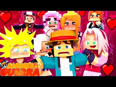 Minecraft: NOVA NAMORADA de ANIMES ???  - Animes Guerra #06 ‹ Goten ›