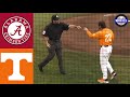 #24 Alabama v #1 Tennessee Highlights (Game 2, Things Got HEATED) | 2022 College Baseball Highlights