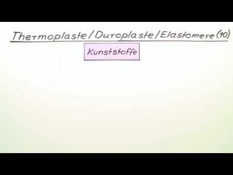 Thermoplaste / Duroplaste / Elastomere | Chemie | Organische Chemie
