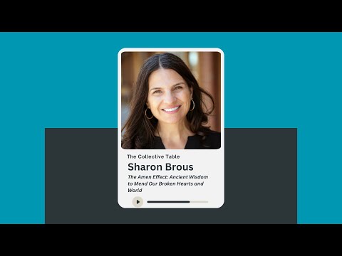 Rabbi Sharon Brous: The Amen Effect