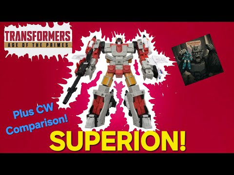 Transformers Age of the Primes Superion Combined - GotBot true Review NUMBER 1313