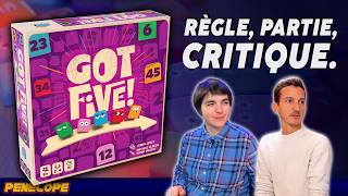 GOT FIVE - La règle, la partie, la critique  !