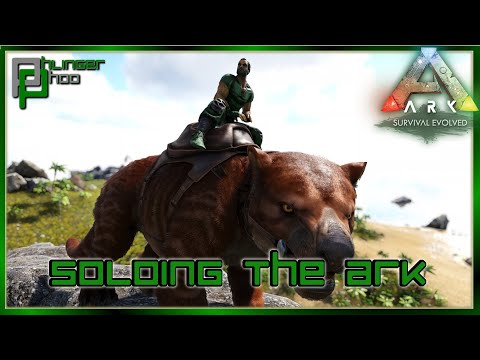 BREEDING FOR STATS! THYLACOLEO EDITION! Soloing the Ark S6E36