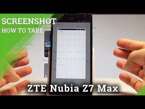 How to Take Screenshot on ZTE Nubia Z7 Max - Capture Screen Tutorial |HardReset.Info