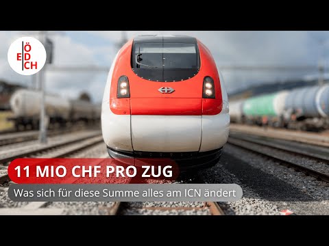 SBB Intercity tilting train: What will be new for CHF 500 million?